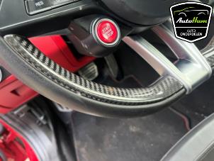 Alfa Romeo Giulia 2.9 Bi-Turbo V6 24V Quadrifoglio Verde Épave (2017, Rouge)