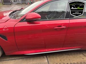 Alfa Romeo Giulia 2.9 Bi-Turbo V6 24V Quadrifoglio Verde Épave (2017, Rouge)