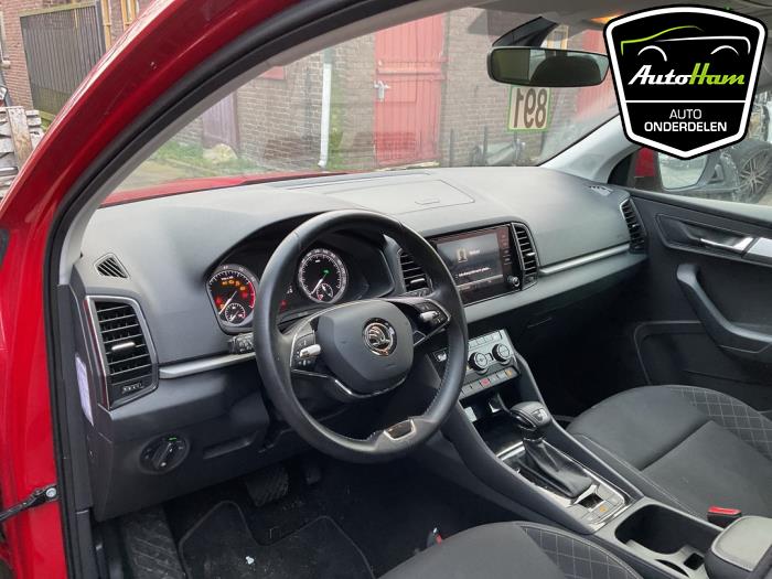 Skoda Karoq 1.5 TSI 16V Épave (2021, Rouge)