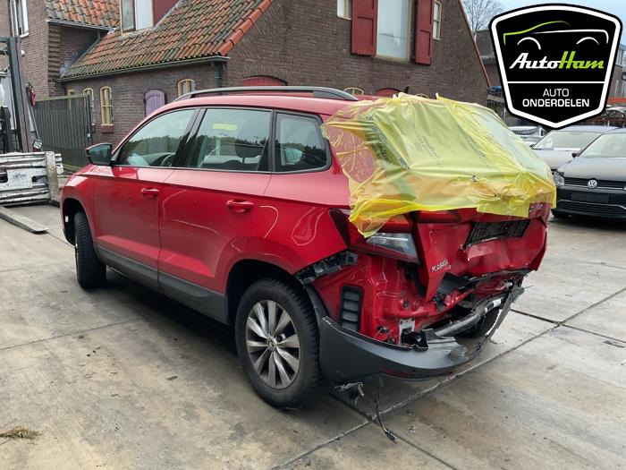 Skoda Karoq 1.5 TSI 16V Épave (2021, Rouge)