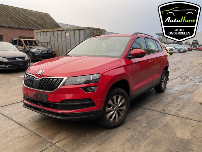 Skoda Karoq 1.5 TSI 16V Épave (2021, Rouge)