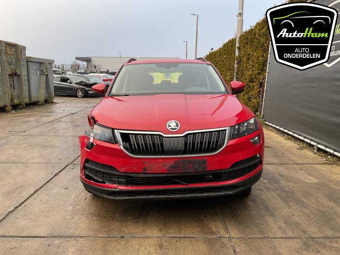 Skoda Karoq 1.5 TSI 16V Épave (2021, Rouge)