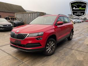 Skoda Karoq 1.5 TSI 16V Épave (2021, Rouge)