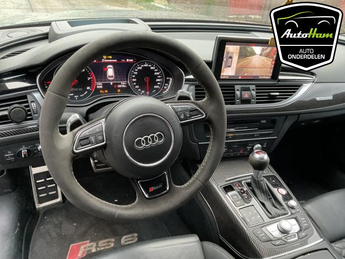 Audi RS 6 Avant 4.0 V8 TFSI 32V Épave (2015, Gris)