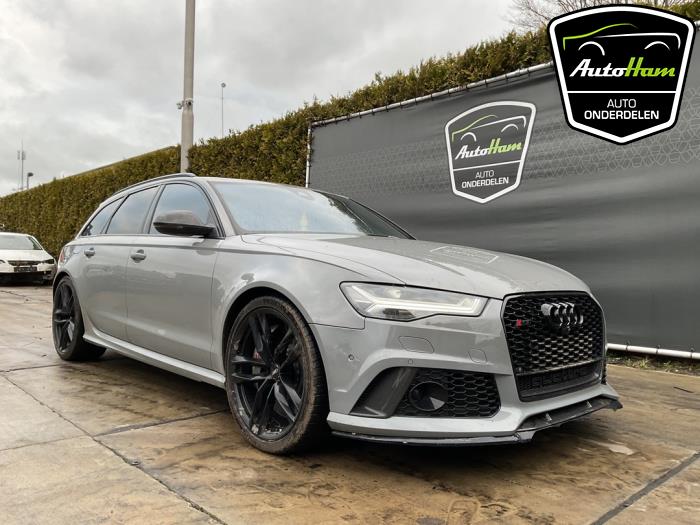 Audi RS 6 Avant 4.0 V8 TFSI 32V Épave (2015, Gris)