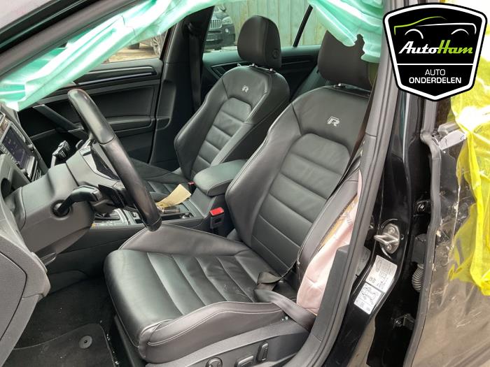 Volkswagen Golf VII 2.0 R 4Motion 16V Épave (2016, Noir)