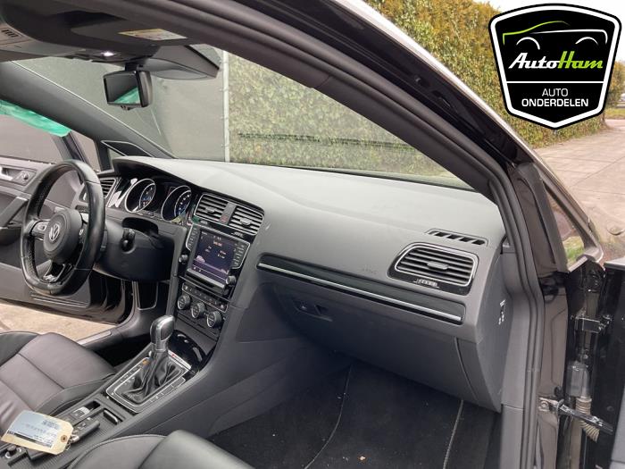 Volkswagen Golf VII 2.0 R 4Motion 16V Épave (2016, Noir)