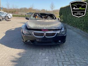 BMW 6 serie 650 i 4.8 V8 32V Vehículo de desguace (2007, Negro)