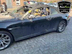BMW 6 serie 650 i 4.8 V8 32V Vehículo de desguace (2007, Negro)