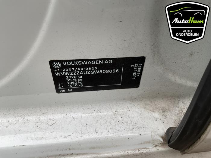 Volkswagen Golf VII 1.4 GTE 16V Samochód złomowany (2015, Bialy)