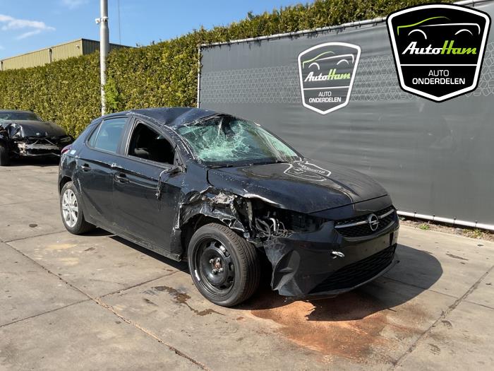 Opel Corsa F 1.2 Turbo 12V 100 Épave (2021, Noir)