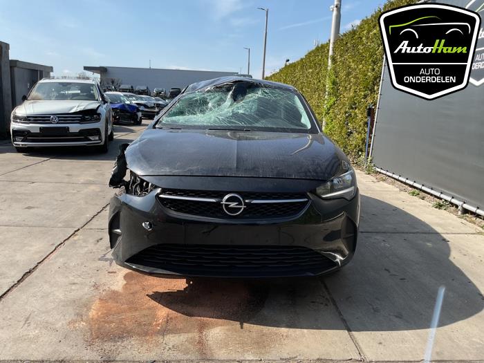 Opel Corsa F 1.2 Turbo 12V 100 Épave (2021, Noir)