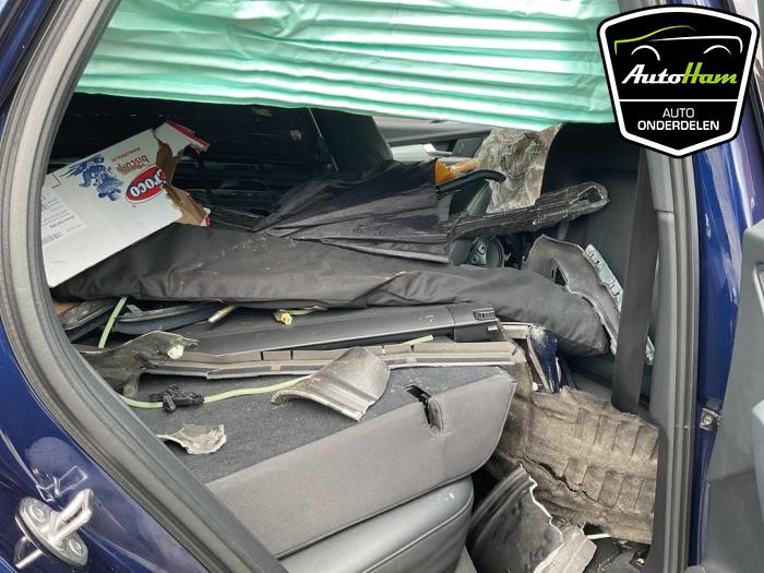 Audi Q5 2.0 TFSI 16V Quattro Samochód złomowany (2019, Niebieski)