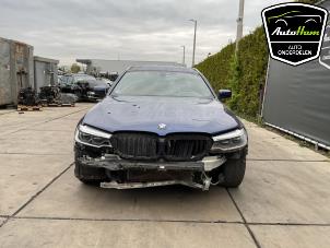 BMW 5 serie Touring 520i 2.0 TwinPower Turbo 16V Épave (2019, Bleu)