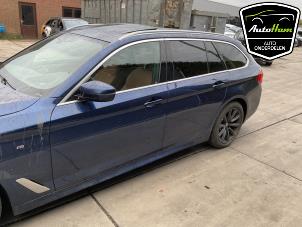 BMW 5 serie Touring 520i 2.0 TwinPower Turbo 16V Épave (2019, Bleu)