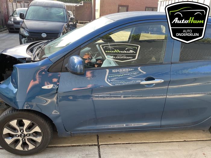 Kia Picanto 1.0 12V Schrottauto (2016, Blau)