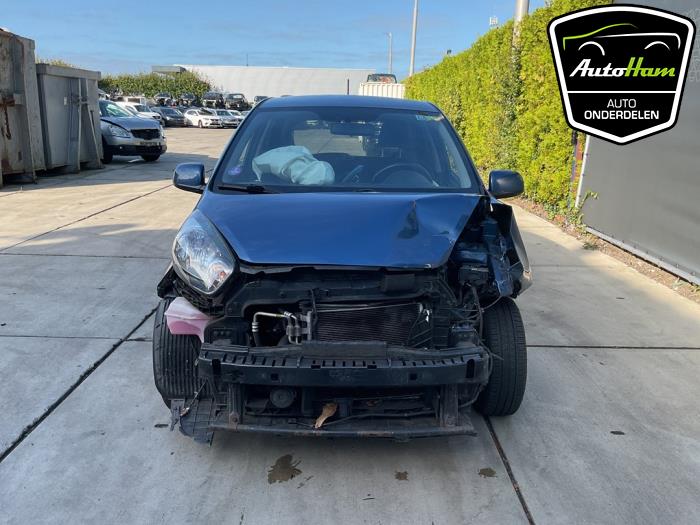 Kia Picanto 1.0 12V Schrottauto (2016, Blau)