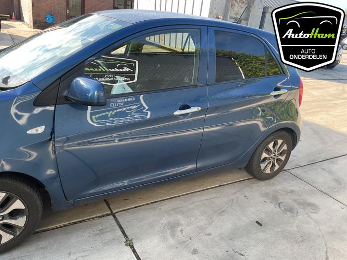 Kia Picanto 1.0 12V Schrottauto (2016, Blau)