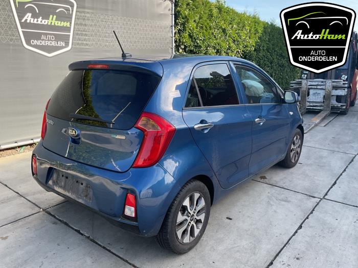 Kia Picanto 1.0 12V Schrottauto (2016, Blau)