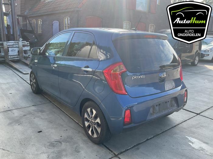 Kia Picanto 1.0 12V Schrottauto (2016, Blau)