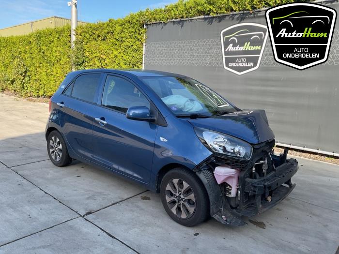 Kia Picanto 1.0 12V Schrottauto (2016, Blau)