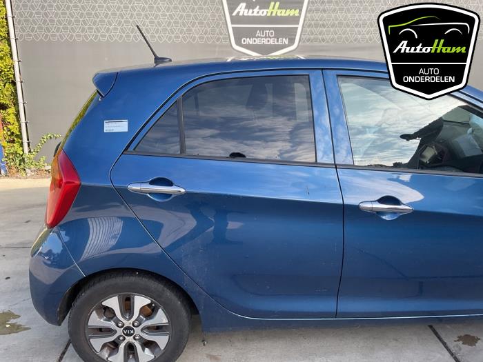 Kia Picanto 1.0 12V Schrottauto (2016, Blau)
