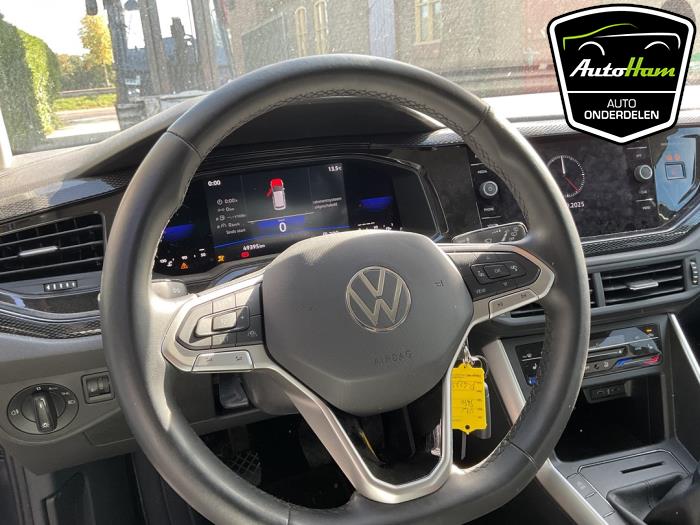 Volkswagen Polo VI 1.0 TSI 12V Samochód złomowany (2022, Szary)