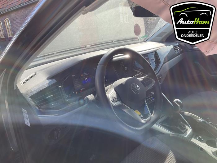 Volkswagen Polo VI 1.0 TSI 12V Samochód złomowany (2022, Szary)