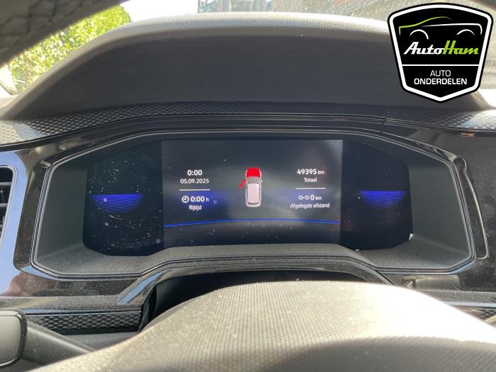 Volkswagen Polo VI 1.0 TSI 12V Samochód złomowany (2022, Szary)