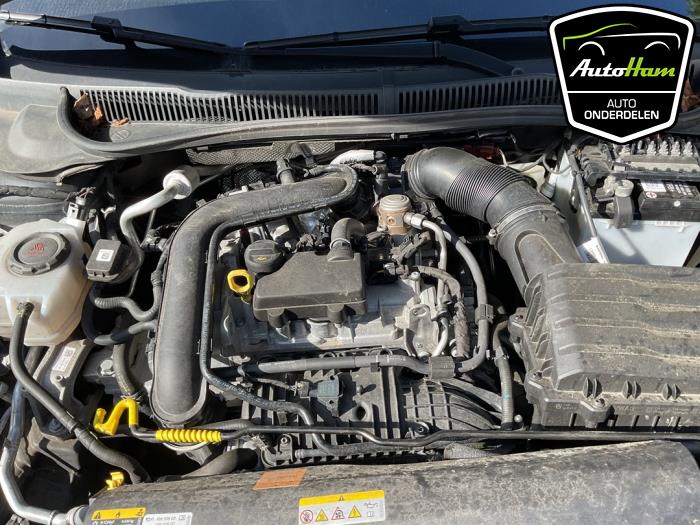 Volkswagen Polo VI 1.0 TSI 12V Samochód złomowany (2022, Szary)