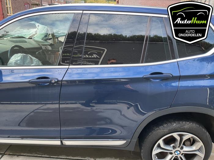 BMW X3 xDrive 20i 2.0 16V Twin Power Turbo Épave (2017, Bleu)