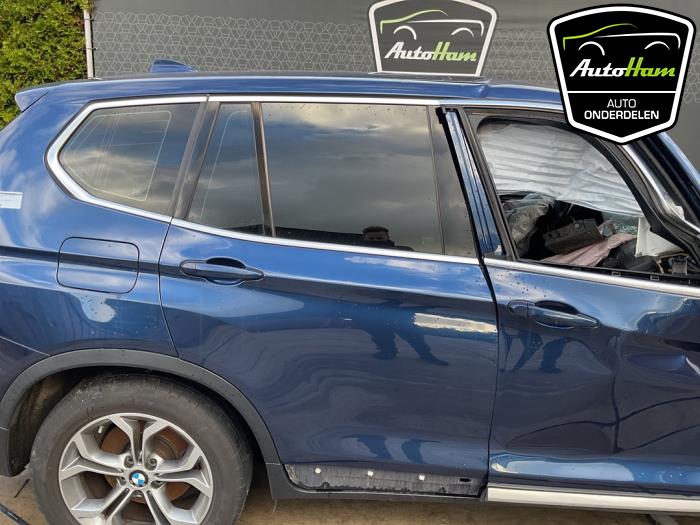 BMW X3 xDrive 20i 2.0 16V Twin Power Turbo Épave (2017, Bleu)