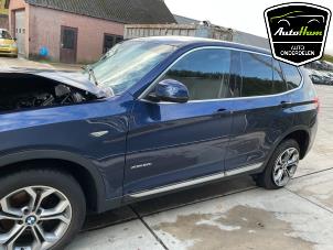 BMW X3 xDrive 20i 2.0 16V Twin Power Turbo Épave (2017, Bleu)