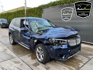 BMW X3 xDrive 20i 2.0 16V Twin Power Turbo Épave (2017, Bleu)