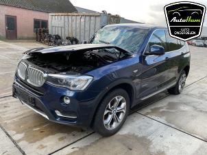 BMW X3 xDrive 20i 2.0 16V Twin Power Turbo Épave (2017, Bleu)