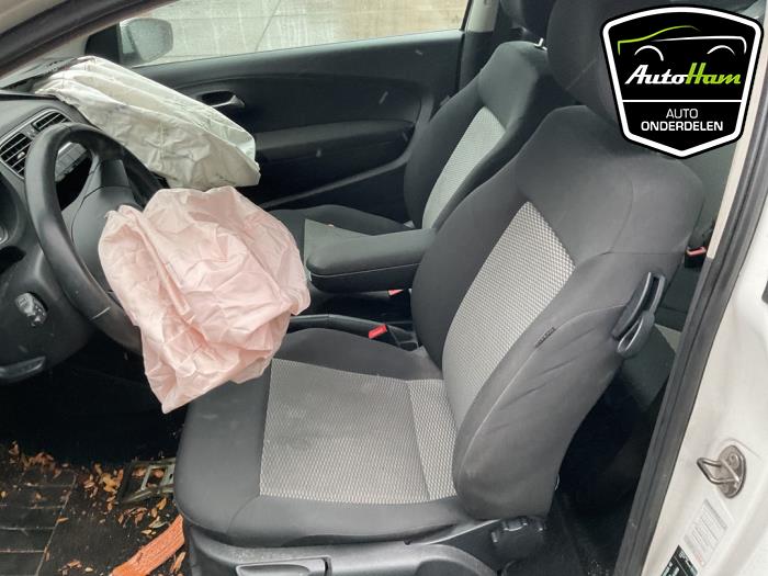 Volkswagen Polo V 1.2 TDI 12V BlueMotion Épave (2012, Blanc)