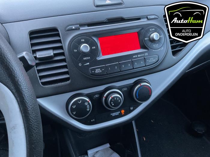 Kia Picanto 1.0 12V Épave (2014, Gris)