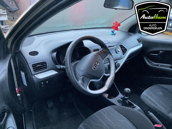 Kia Picanto 1.0 12V Épave (2014, Gris)