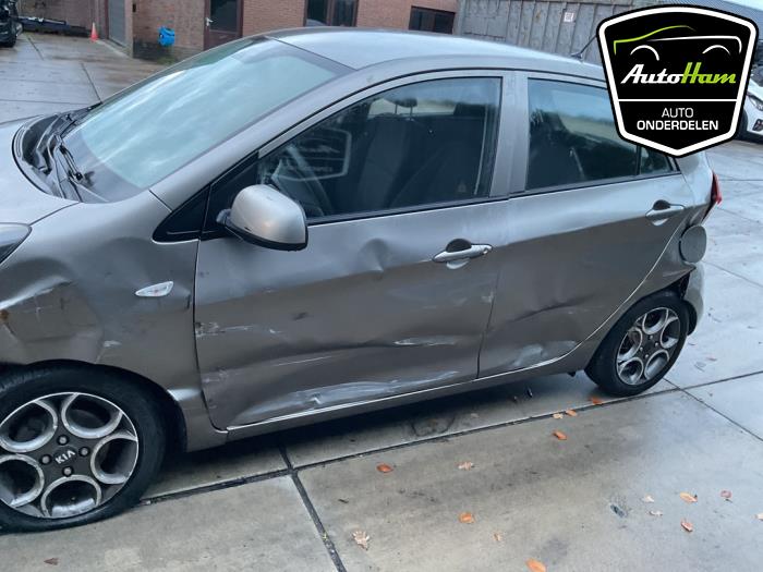 Kia Picanto 1.0 12V Épave (2014, Gris)
