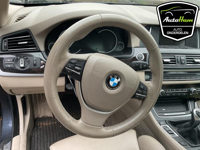 BMW 5 serie 530i 24V TwinPower Turbo Samochód złomowany (2013, Niebieski)