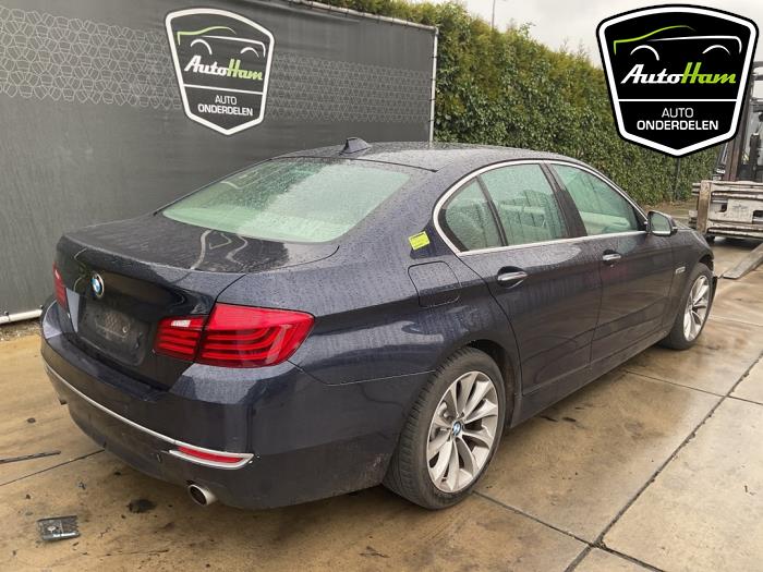 BMW 5 serie 530i 24V TwinPower Turbo Samochód złomowany (2013, Niebieski)