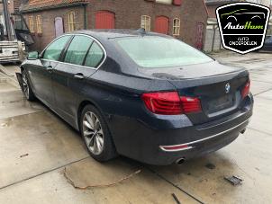 BMW 5 serie 530i 24V TwinPower Turbo Samochód złomowany (2013, Niebieski)