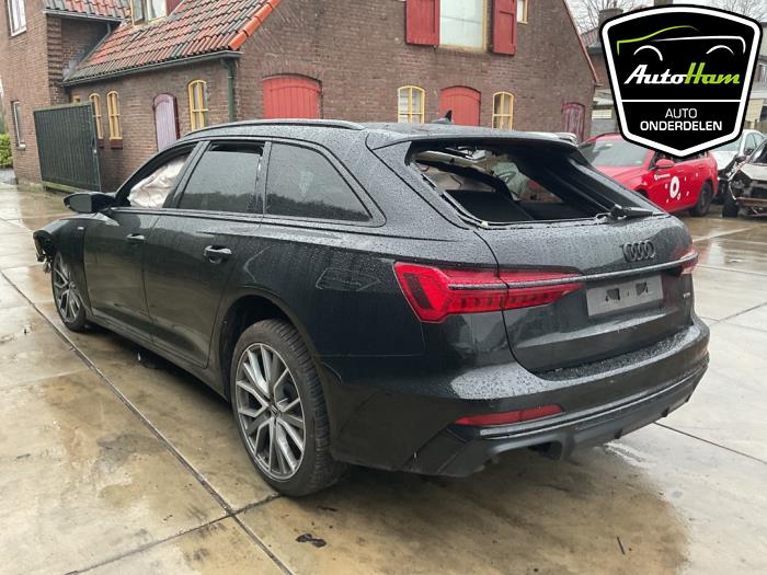 Audi A6 Avant 3.0 V6 24V 50 TDI Mild Hybrid Quattro Épave (2019, Noir)