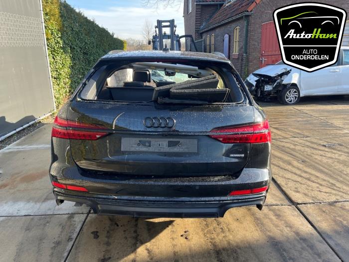 Audi A6 Avant 3.0 V6 24V 50 TDI Mild Hybrid Quattro Épave (2019, Noir)