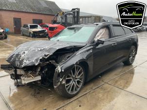 Audi A6 Avant 3.0 V6 24V 50 TDI Mild Hybrid Quattro Épave (2019, Noir)