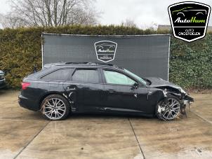 Audi A6 Avant 3.0 V6 24V 50 TDI Mild Hybrid Quattro Épave (2019, Noir)