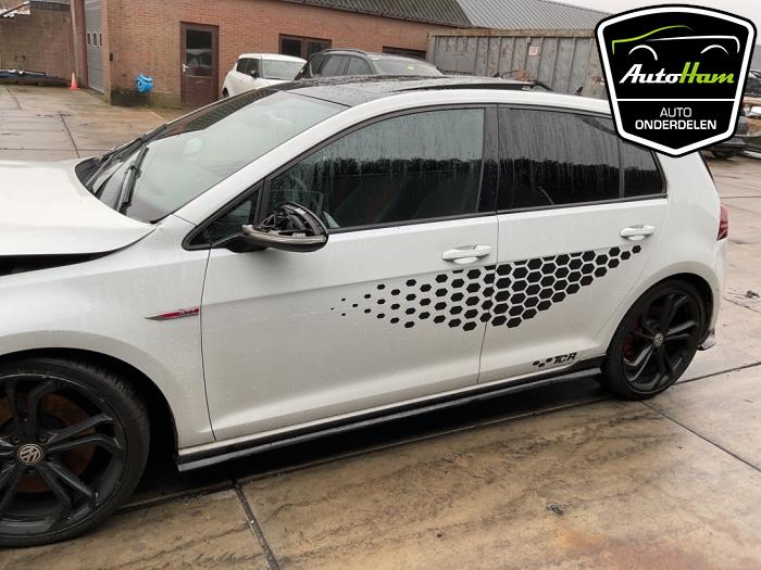 Volkswagen Golf VII 2.0 GTI 16V Performance Package Épave (2018, Blanc)