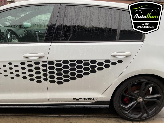 Volkswagen Golf VII 2.0 GTI 16V Performance Package Épave (2018, Blanc)