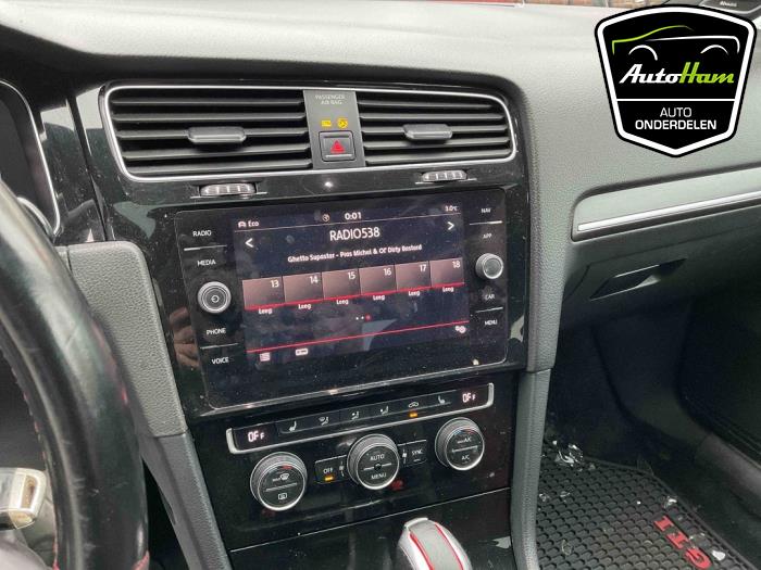 Volkswagen Golf VII 2.0 GTI 16V Performance Package Épave (2018, Blanc)