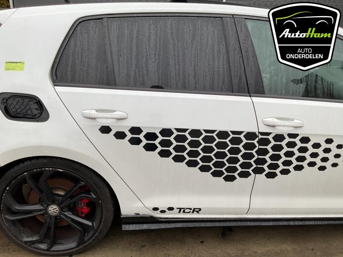 Volkswagen Golf VII 2.0 GTI 16V Performance Package Épave (2018, Blanc)